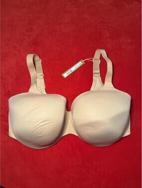 Skims Smoothing Intimates Full Coverage Lightly Lined Bra Color Clay Size 38H